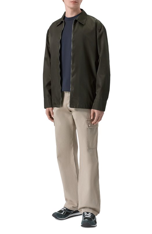 Хлопковая футболка Jil Sander J21GC0004/J45084 Синий  J21GC0004/J45084 Фото 2