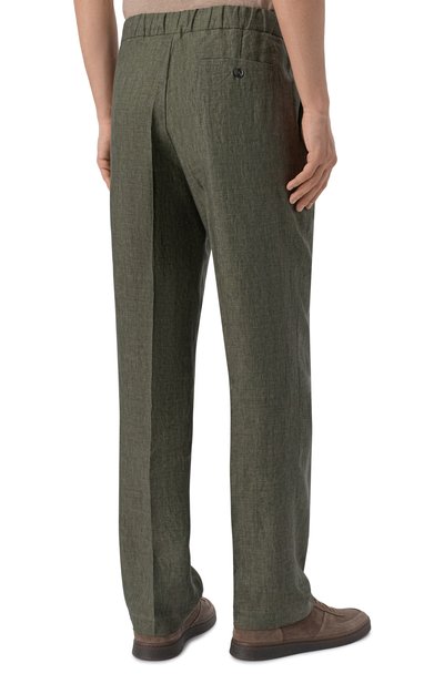 Льняные брюки CAPOBIANCO, арт. 20M811.LL00., фото 4