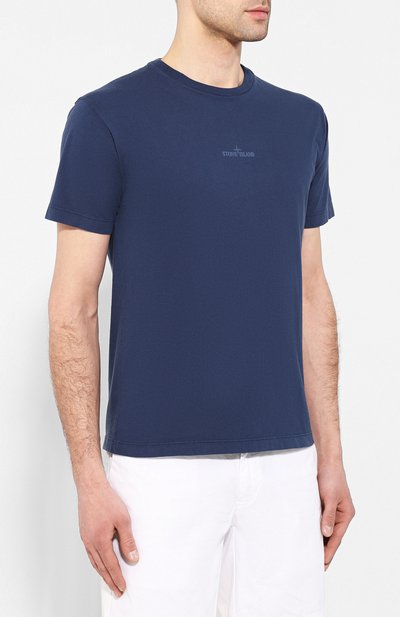 Хлопковая футболка STONE ISLAND, арт. 70152NS90, фото 3