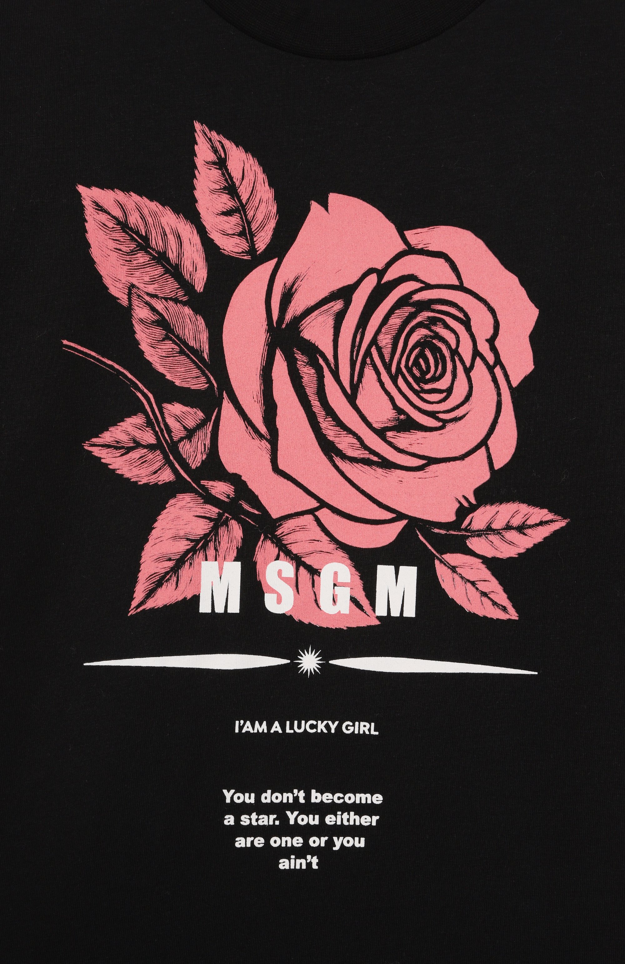 Хлопковая футболка MSGM KIDS, арт. F5MSJGTH039, фото 3