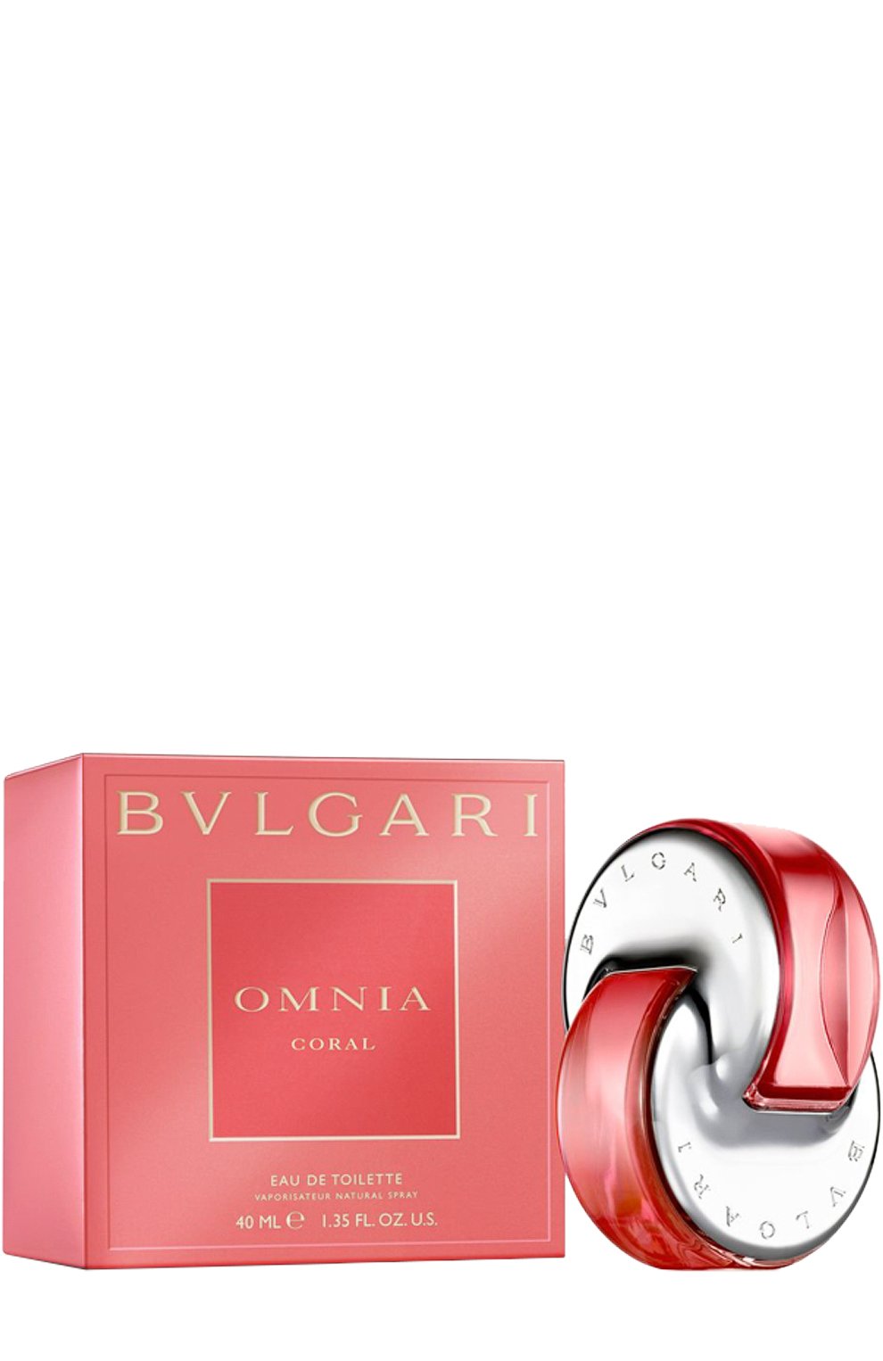 Туалетная вода omnia coral (40ml) BVLGARI бесцветного цвета по цене 8400 руб., арт. 44210BVL, фото 2 Туалетная вода omnia coral (40ml) BVLGARI, арт. 44210BVL, фото 2