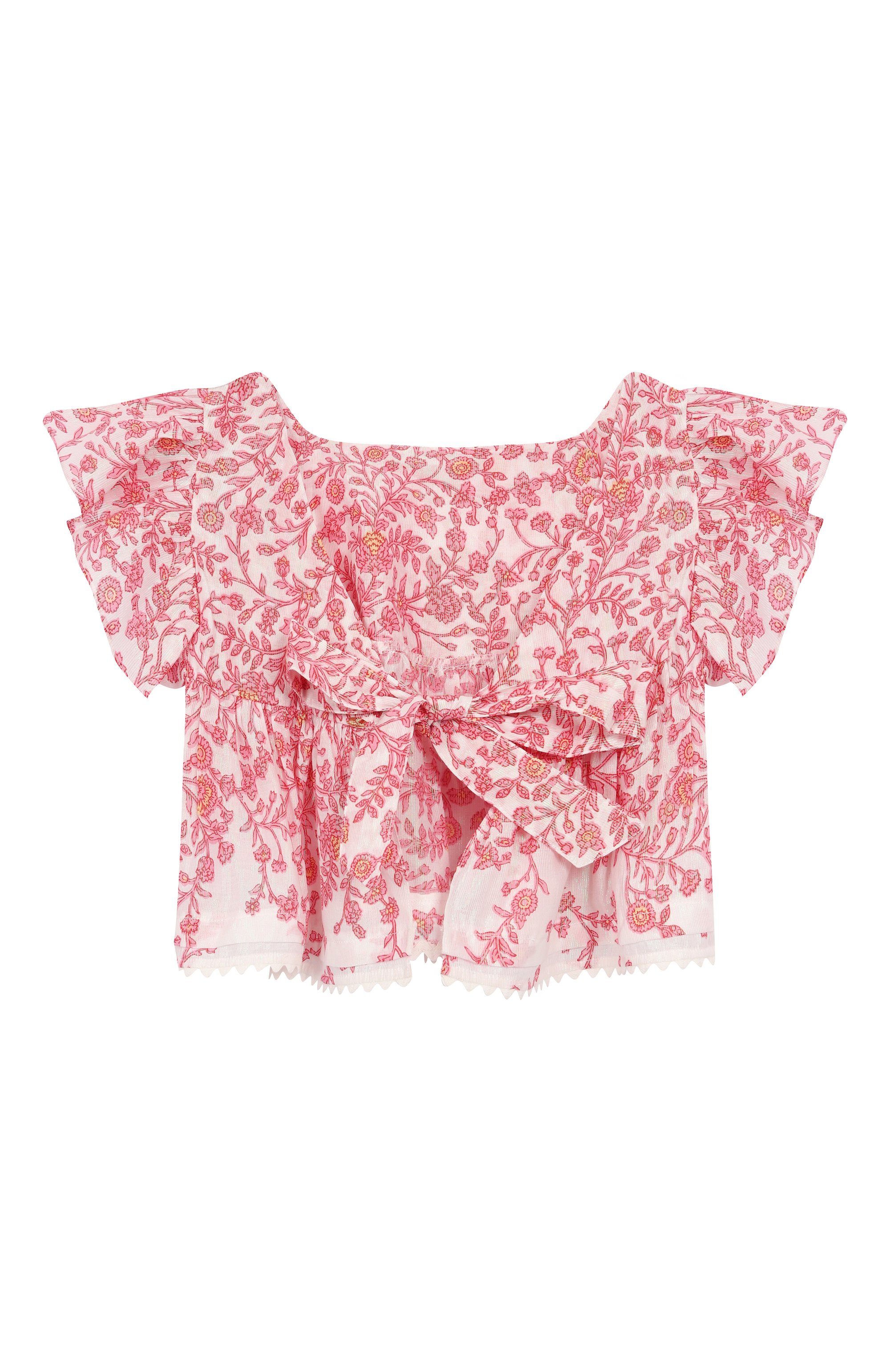 Хлопковый топ POUPETTE ST BARTH, арт. KYSS25DKLZP, фото 2