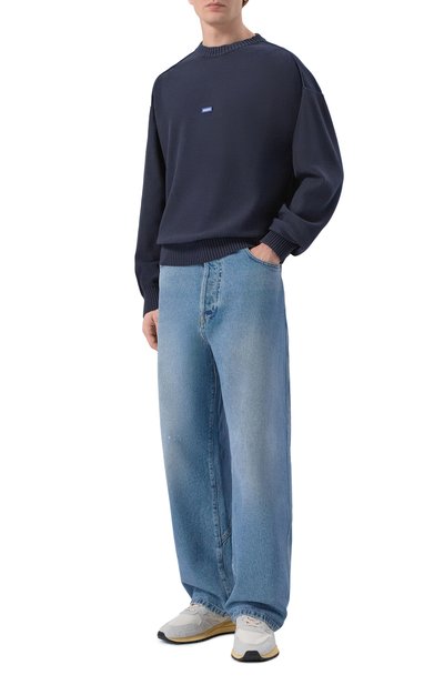 Хлопковый свитер HUGO BLUE, арт. 50553601, фото 2