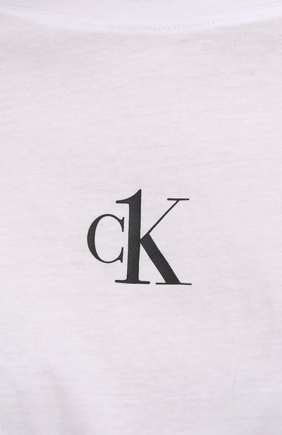 Хлопковая футболка CALVIN KLEIN, арт. KW0KW01366, фото 5