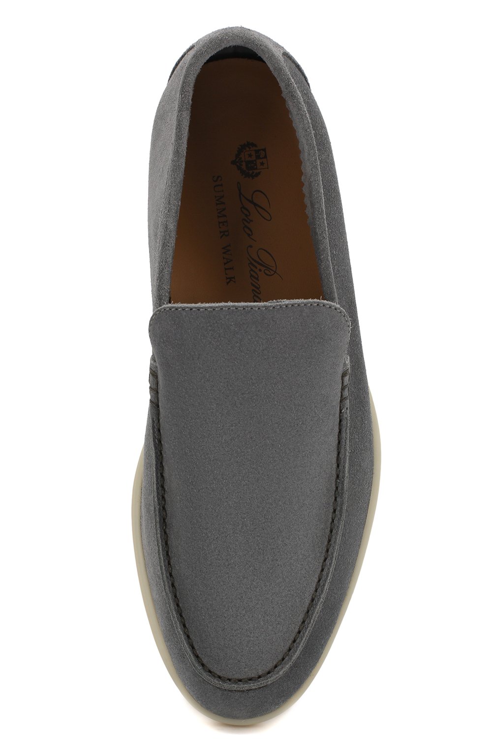 Замшевые лоферы summer walk LORO PIANA, арт. FAE8124, фото 4