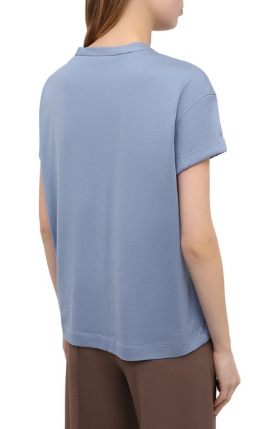 Хлопковая футболка BRUNELLO CUCINELLI, арт. M0A45DG830, фото 4