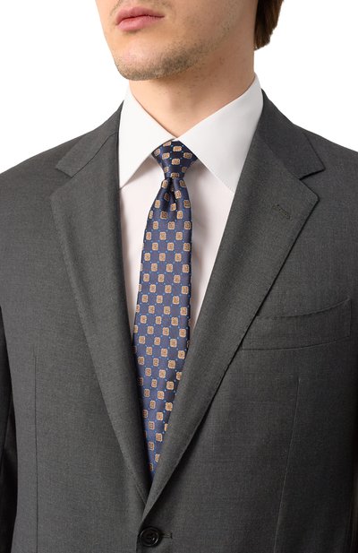 Шелковый галстук CANALI, арт. 18/HJ04256, фото 2