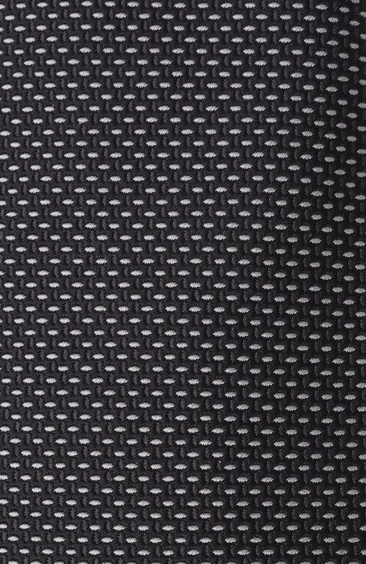 Галстук из хлопка и шелка Van Laack VL-LER0Y-XX/K04108 Серый  VL-LER0Y-XX/K04108 Фото 4