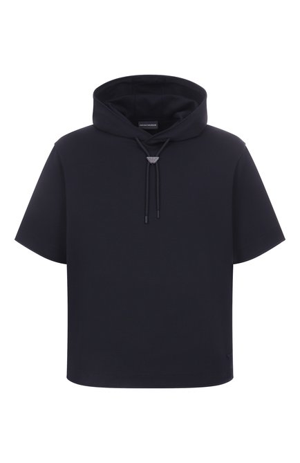 Мужской хлопковое худи EMPORIO ARMANI, арт. EM001132/AF13488