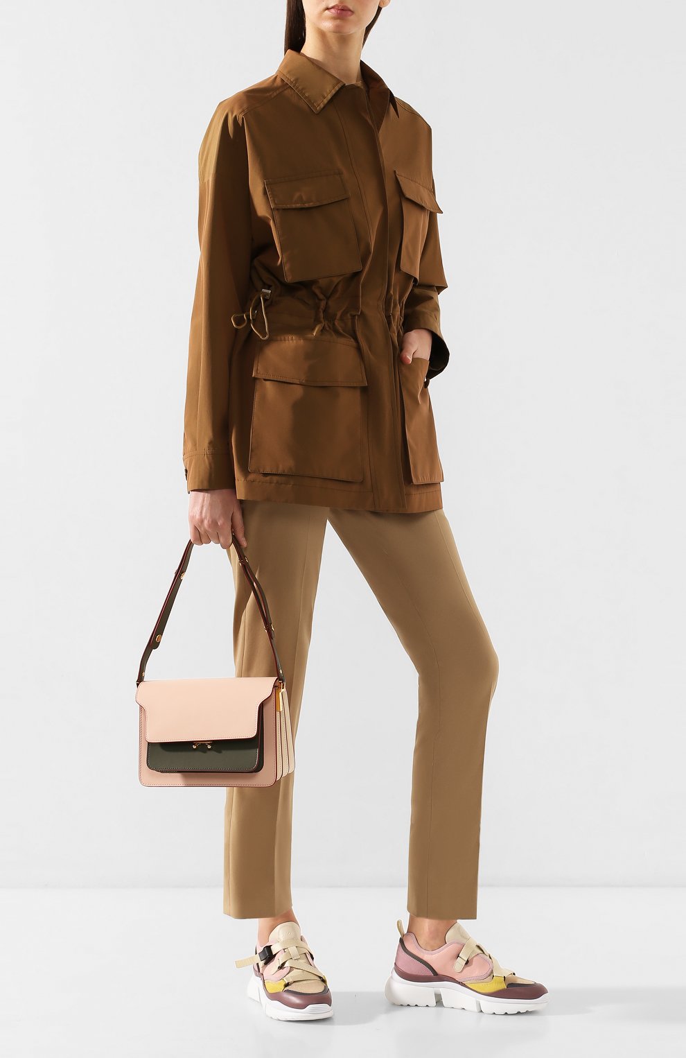Хлопковая куртка LORO PIANA хаки цвета по цене 238000 руб., арт. FAL0828, фото 2 Хлопковая куртка LORO PIANA, арт. FAL0828, фото 2