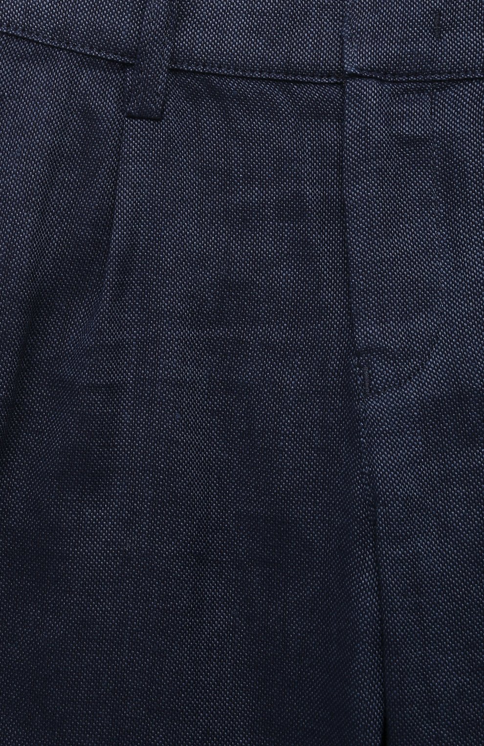 Брюки изо льна и хлопка EMPORIO ARMANI, арт. 3D4PJH/4N8CZ, фото 3