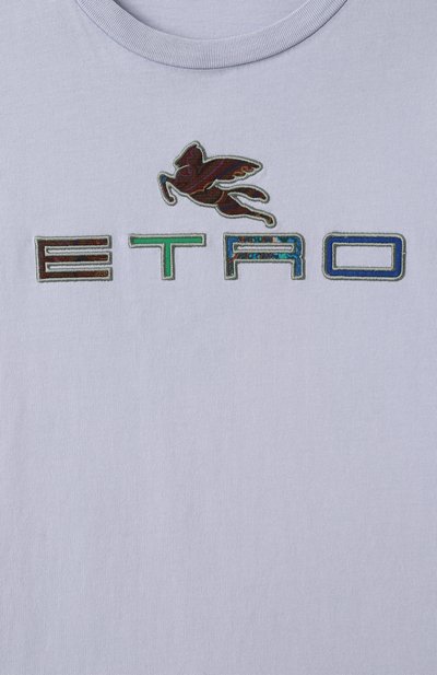 Хлопковая футболка ETRO, арт. GW8P81, фото 3