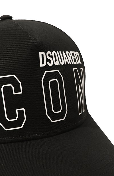 Хлопковая бейсболка icon DSQUARED2, арт. BCM0665 05C00001, фото 4