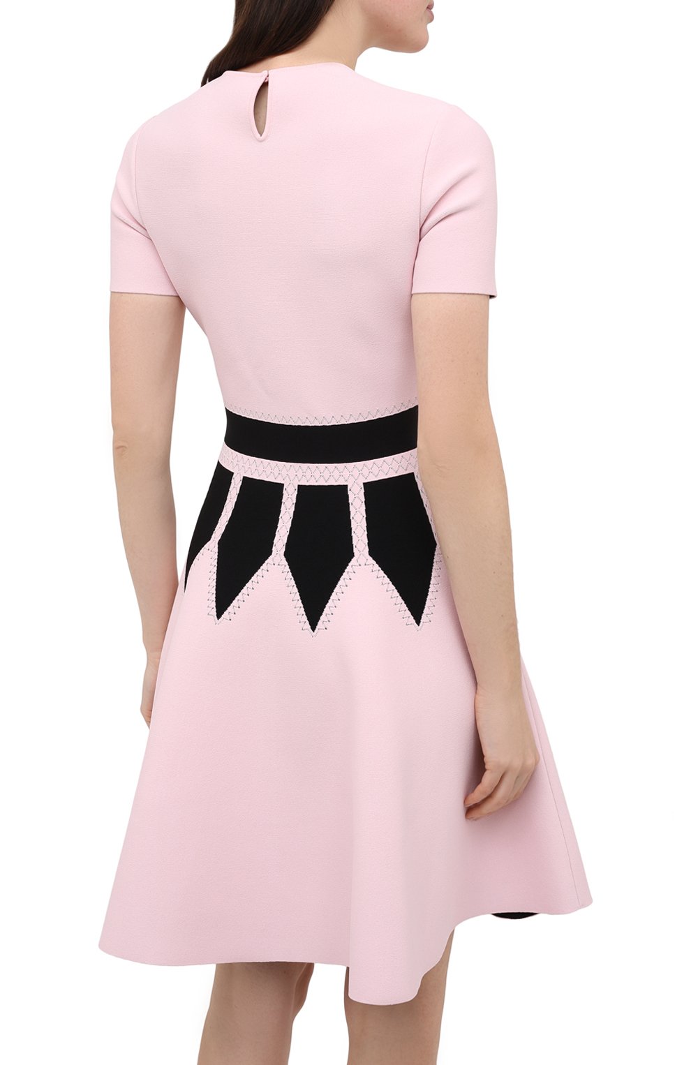 Платье из вискозы ALEXANDER MCQUEEN, арт. 650284/Q1ASI, фото 4