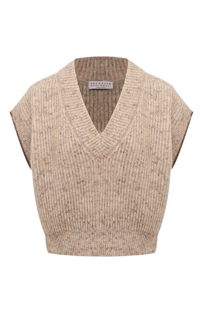 Женский шерстяной жилет BRUNELLO CUCINELLI, арт. M0L591112P