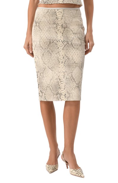 Кожаная юбка ALEXANDER WANG, арт. 1WC1255313, фото 3