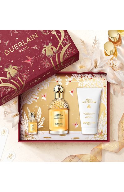 Парфюмерный набор aqua allegoria forte mandarine basilic (2x75+7,5ml) GUERLAIN, арт. G100025, фото 4
