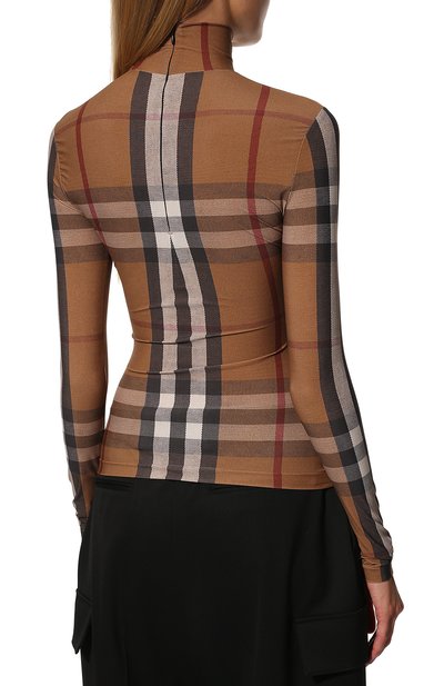 Водолазка BURBERRY коричневого цвета по цене 63650 руб., арт. 8043429, фото 4 Водолазка BURBERRY, арт. 8043429, фото 4
