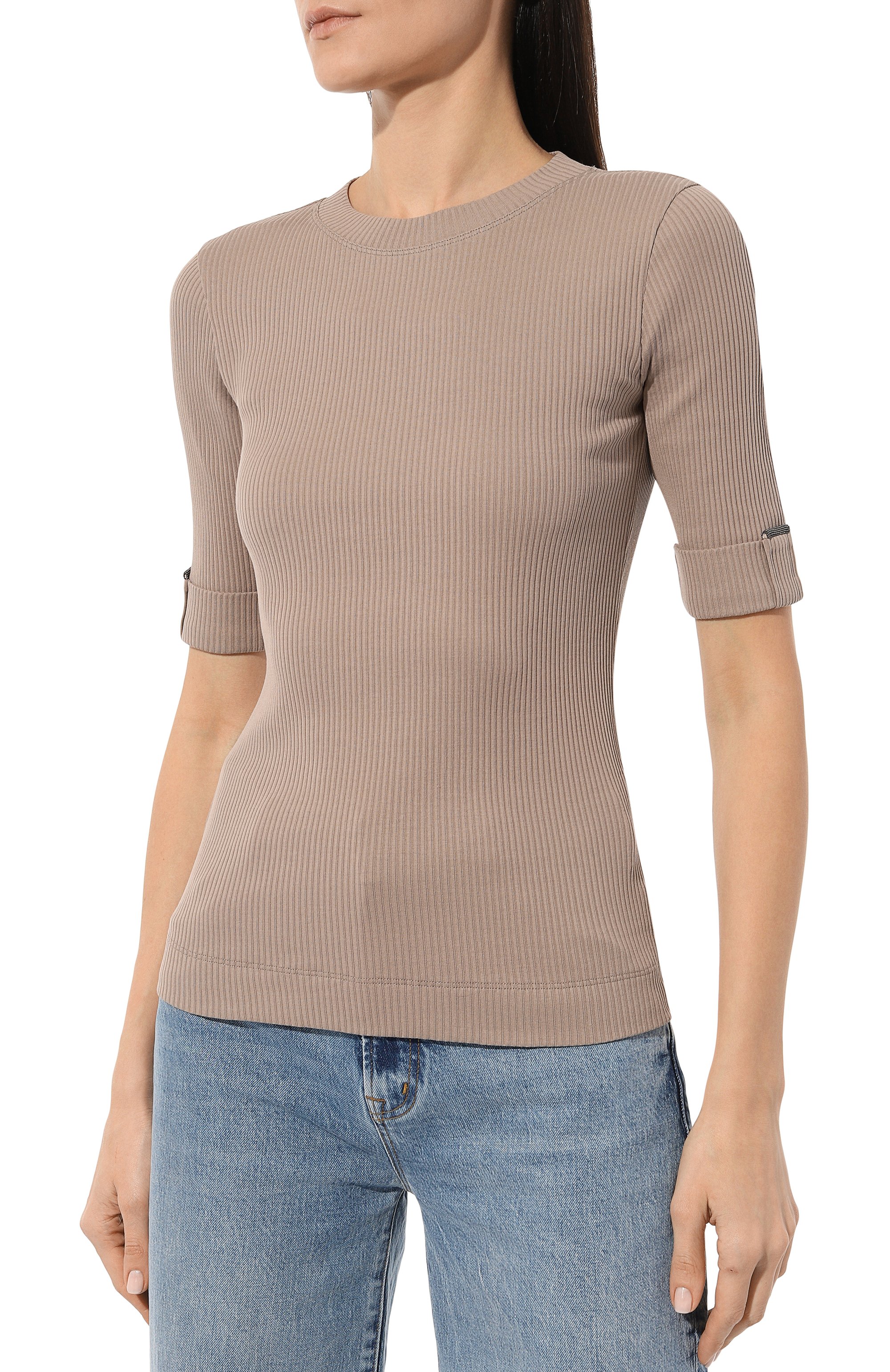 Хлопковый пуловер BRUNELLO CUCINELLI, арт. MH990BF200, фото 3