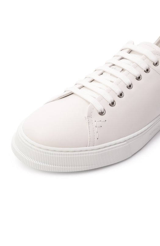 Кожаные кеды Cube Ferragamo 772088 Белый  772088 Фото 7