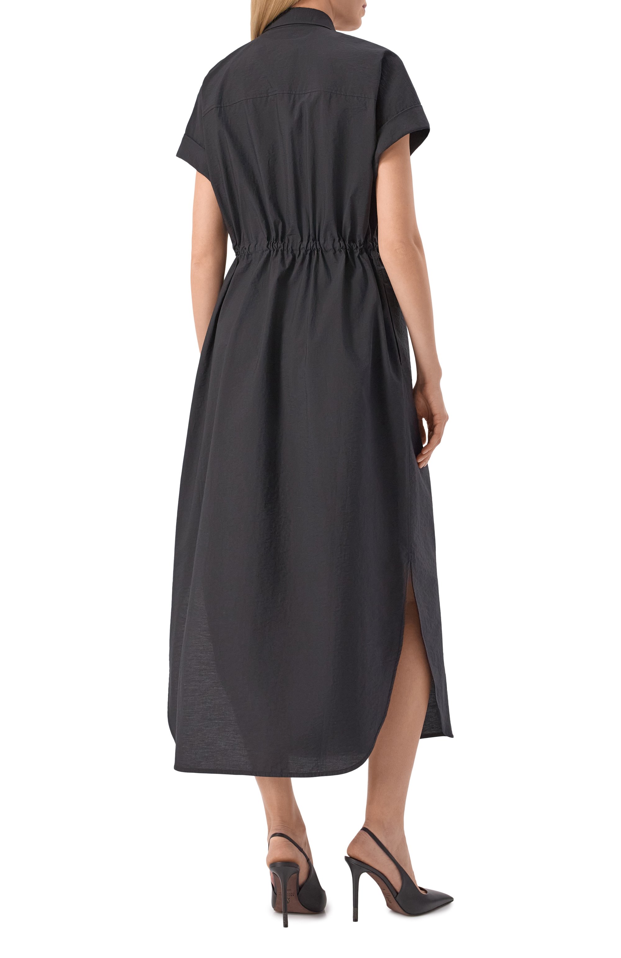 Хлопковое платье BRUNELLO CUCINELLI, арт. M0F79ARA51, фото 4