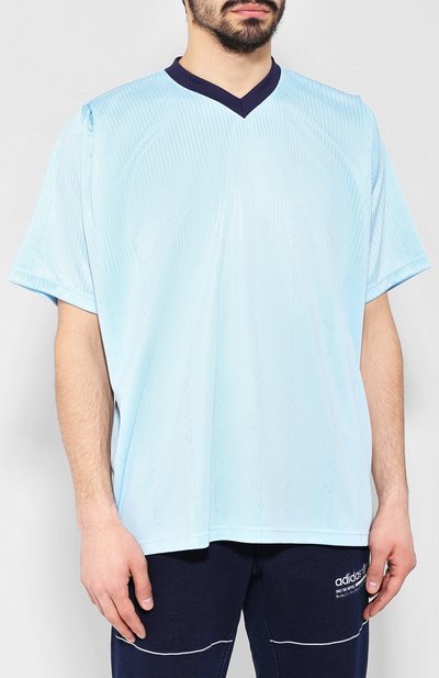 Футболка nike x martine rose NIKELAB голубого цвета по цене 11600 руб., арт. AQ8092-487, фото 3 Футболка nike x martine rose NIKELAB, арт. AQ8092-487, фото 3