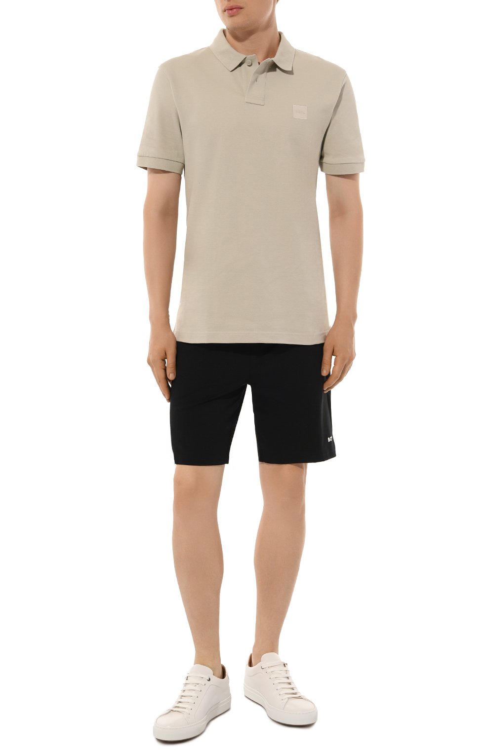 Хлопковые шорты BOSS, арт. 50515394, фото 2