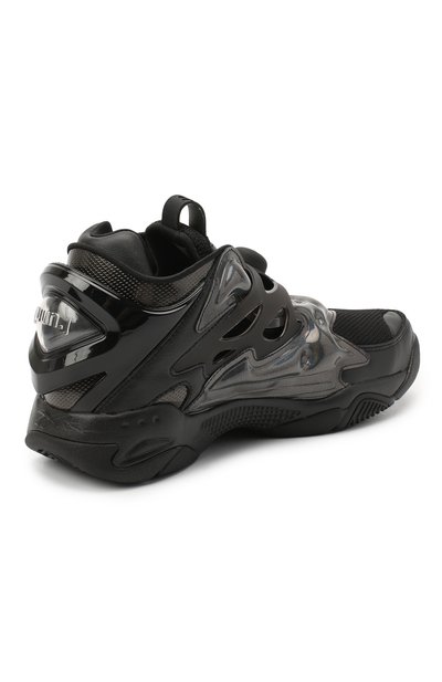 Кроссовки reebok x juun.j. pump court REEBOK черного цвета по цене 19850 руб., арт. FZ3890, фото 4 Кроссовки reebok x juun.j. pump court REEBOK, арт. FZ3890, фото 4