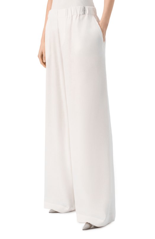 Брюки изо льна и вискозы HINNOMINATE HMABW02641 Белый  HMABW02641 Фото 3