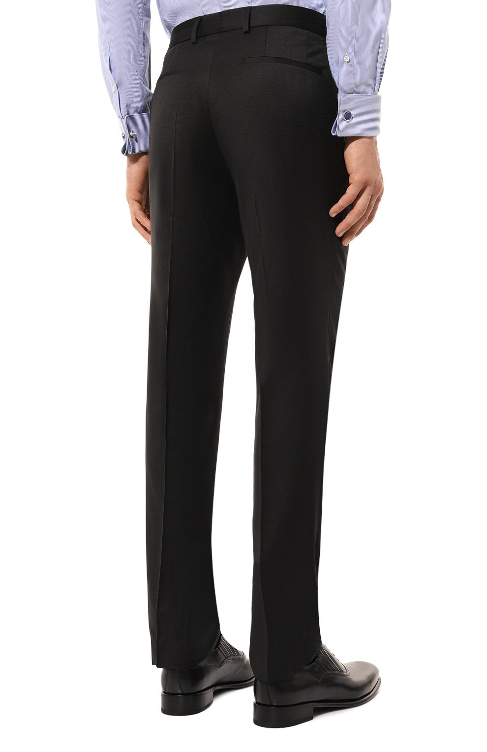 Шерстяные брюки BOSS, арт. 50469183, фото 4