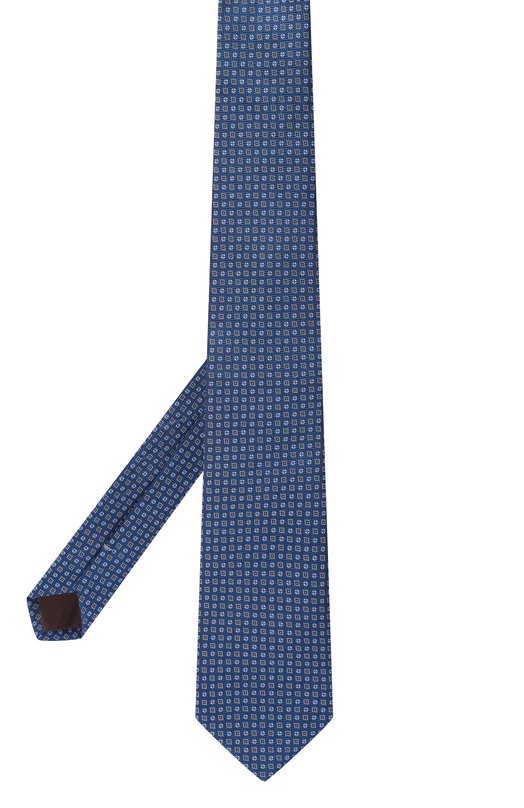 Шелковый галстук Canali 18/HJ04562 Синий  18/HJ04562 Фото 3