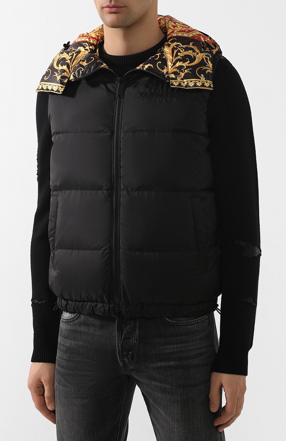 Двусторонний пуховый жилет VERSACE, арт. A84351/A232533, фото 6