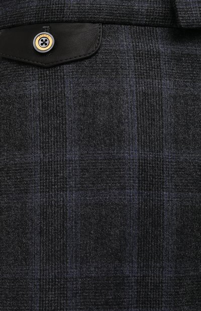 Шерстяные брюки ZILLI, арт. M0U-40-38P-D6506/0001, фото 5