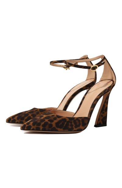 Женские кожаные туфли GIANVITO ROSSI, арт. G40333.15RIC.CMDALLP