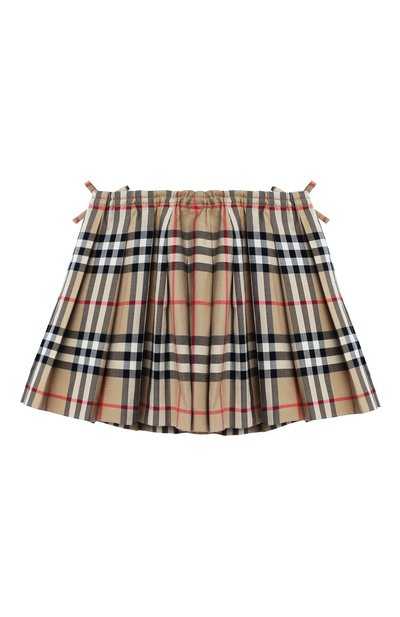 Хлопковая юбка BURBERRY, арт. 8012122, фото 2