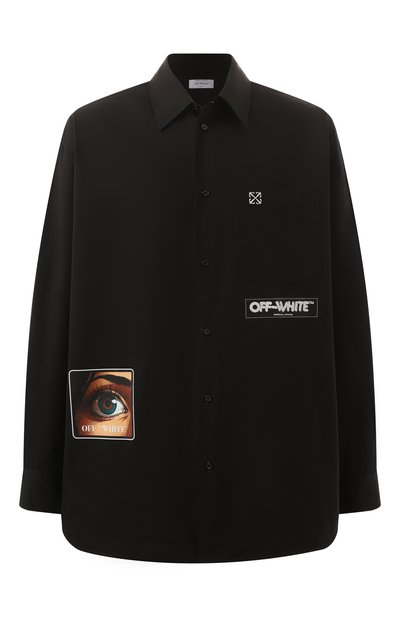Хлопковая рубашка OFF-WHITE, арт. 0MGE004F24FAB002, фото 1