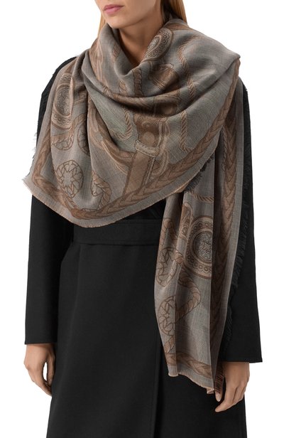 Женская шаль из шелка и кашемира ELIE SAAB, арт. 710011819
