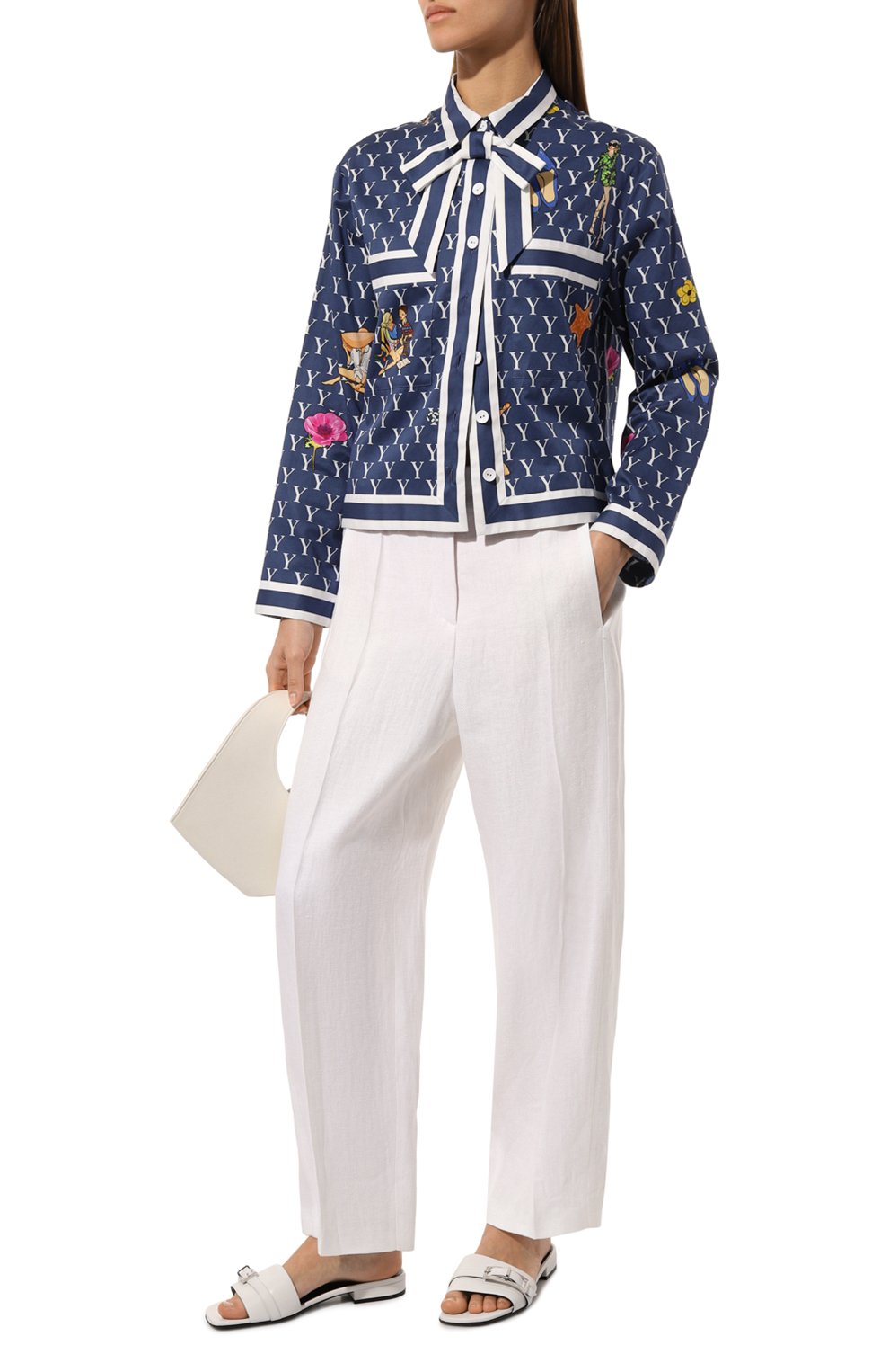 Хлопковая блузка YANINA, арт. T-2753, фото 2