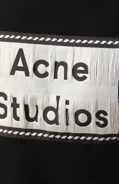Хлопковая футболка ACNE STUDIOS, арт. AL0111/W, фото 5