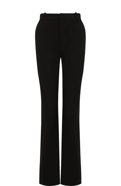 Женские однотонные расклешенные брюки со стрелками GUCCI, арт. 501504/X7B26