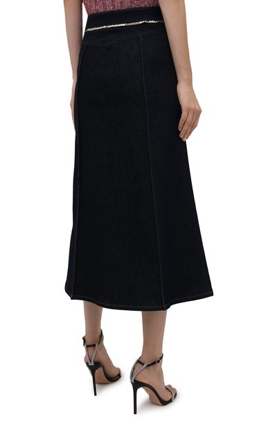 Джинс овая юбка CHLOÉ, арт. CHC21ADJ11151, фото 4