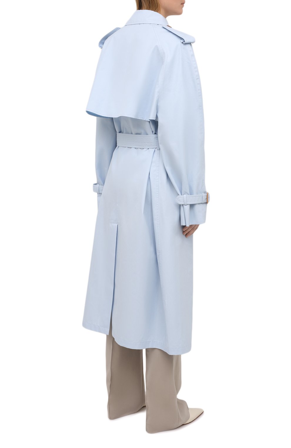 Хлопковый тренч WARDROBE.NYC, арт. W4009R04, фото 4