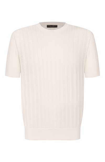 Мужской хлопковый джемпер DOLCE & GABBANA, арт. GXX03Z/JBCJV