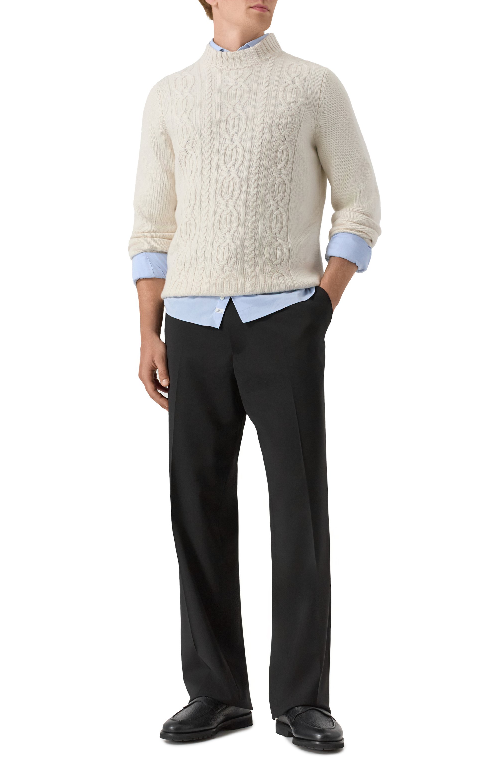 Кашемировый свитер BRUNELLO CUCINELLI, арт. M22505404P, фото 2