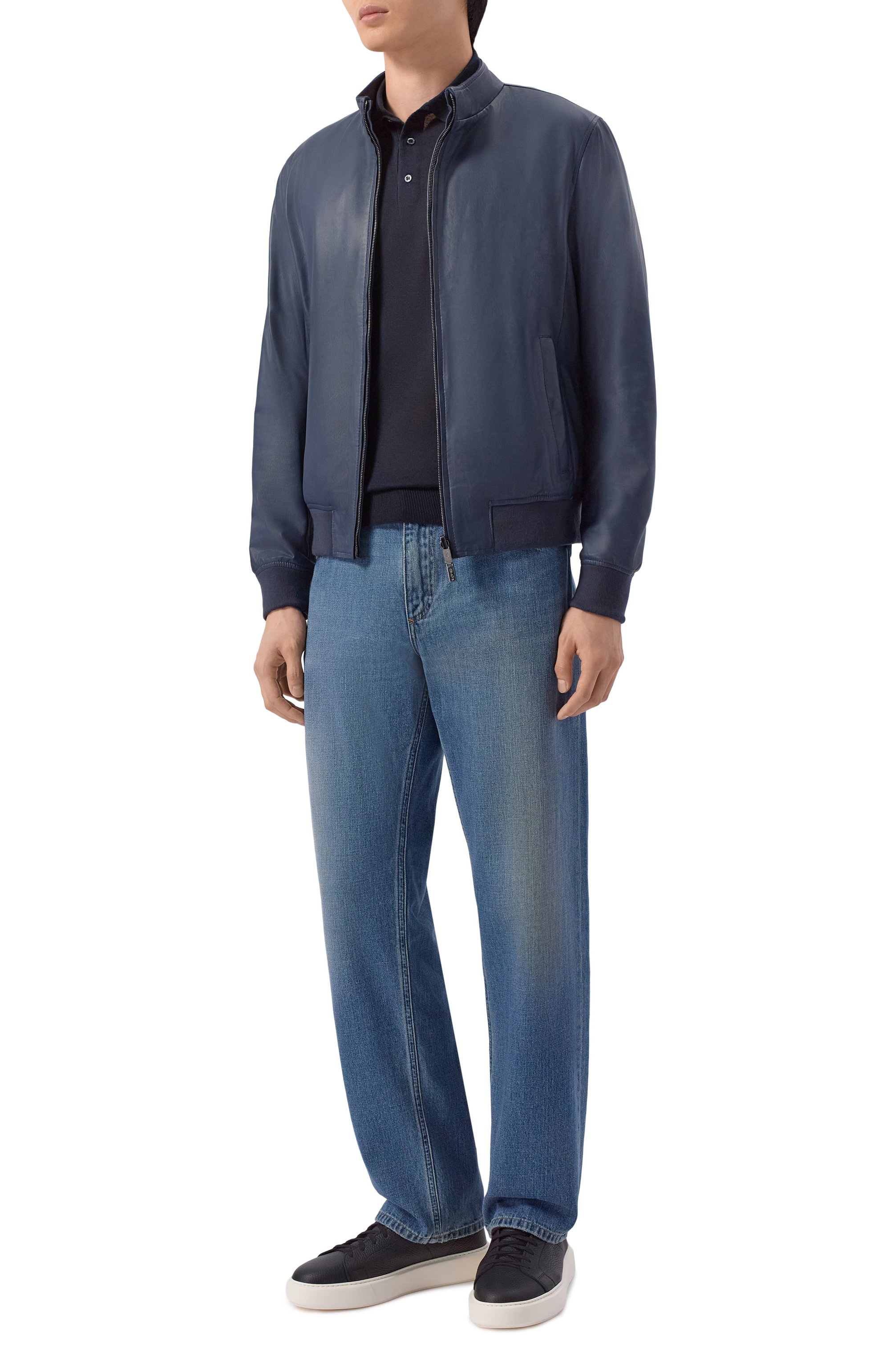 Шелковое поло CORNELIANI, арт. 27M902/2725107, фото 2