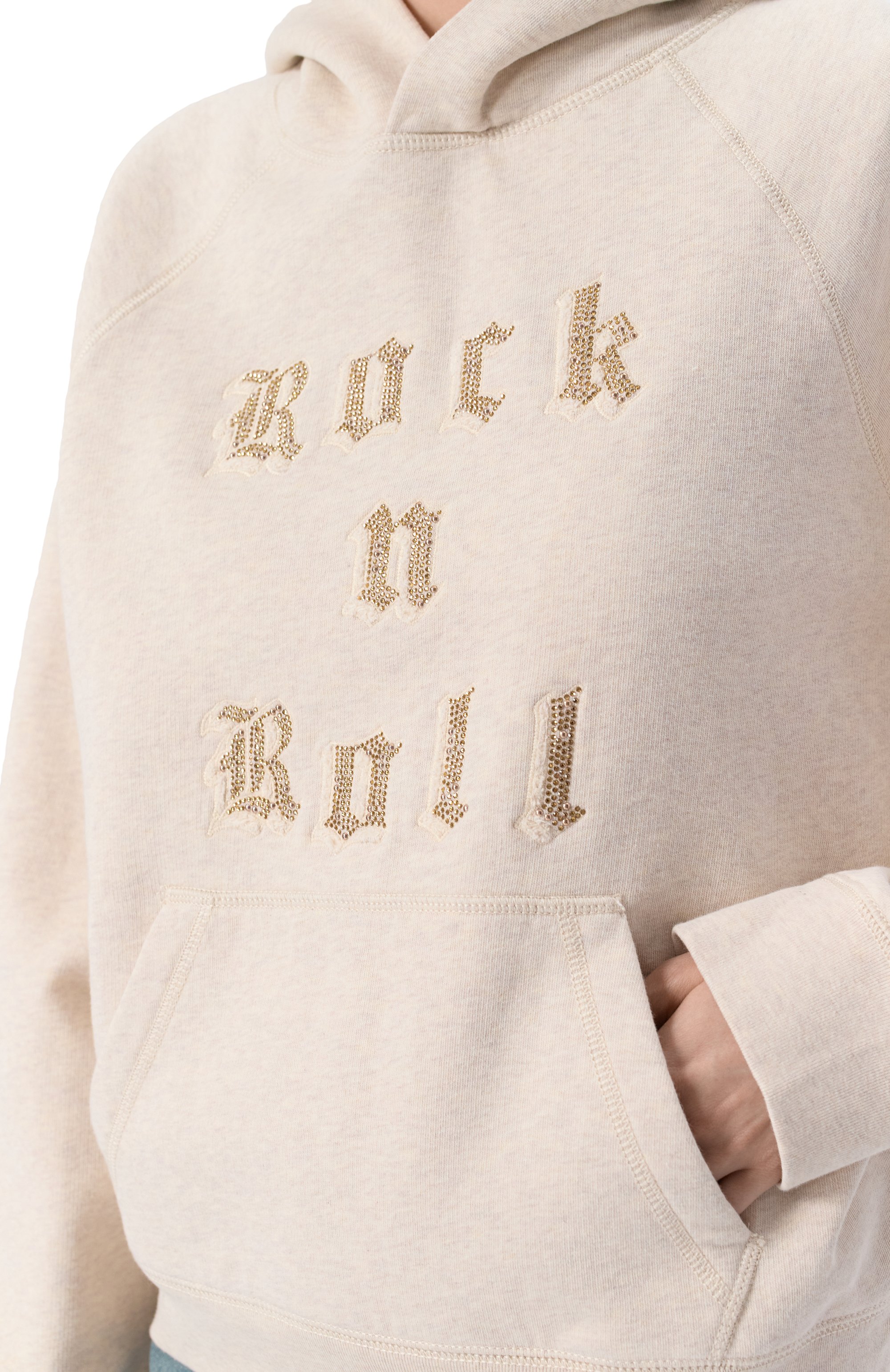 Хлопковое худи ZADIG AND VOLTAIRE, арт. JWSS01607, фото 5