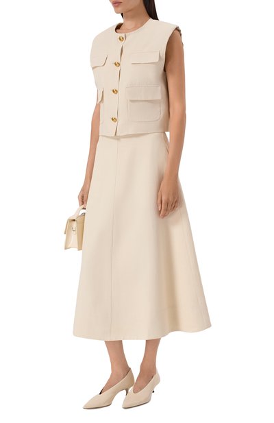 Жилет из вискозы и льна P.A.R.O.S.H., арт. D410047G/RAISA26, фото 2