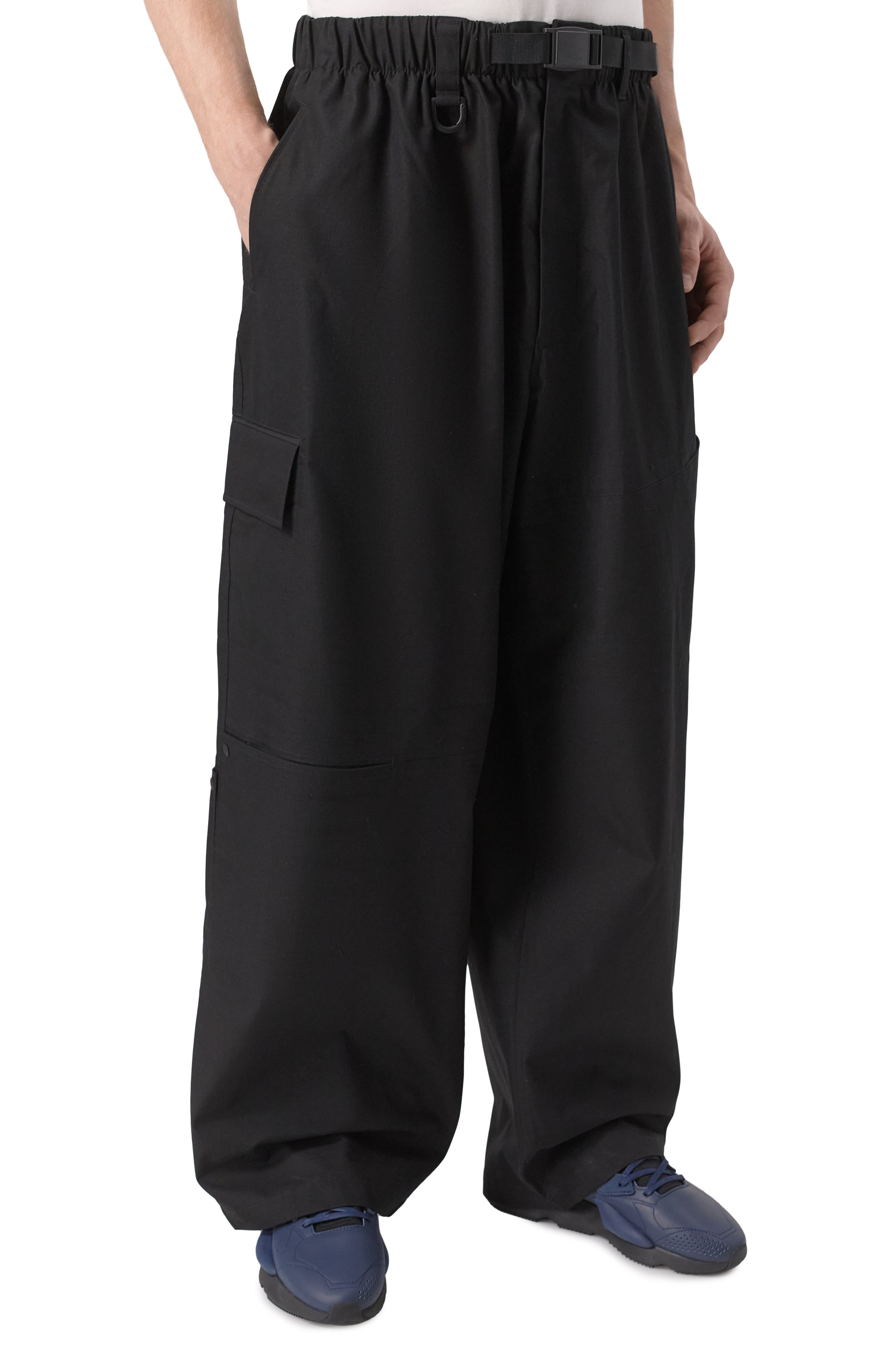 Хлопковые брюки Y-3, арт. JI7086, фото 3