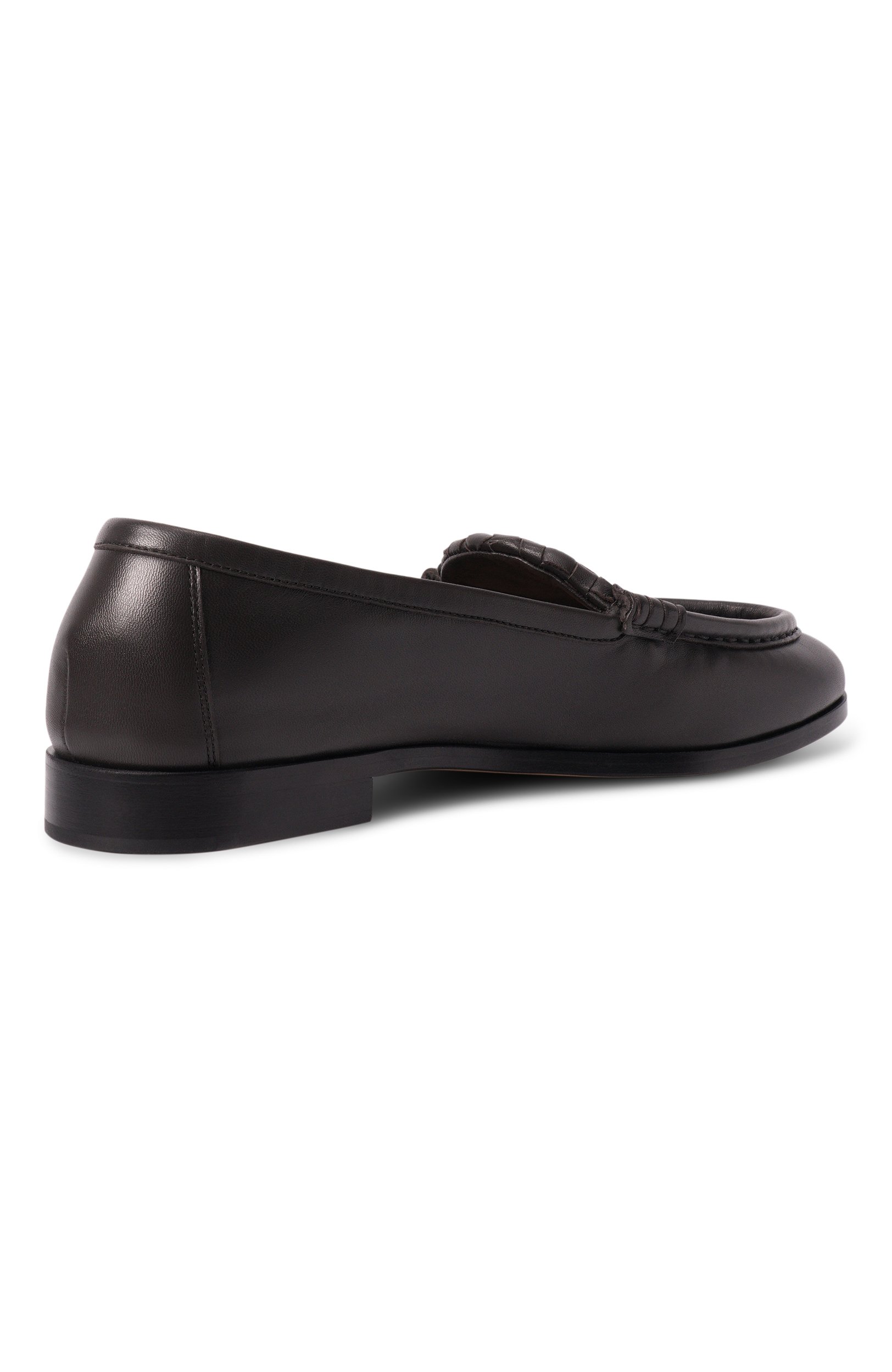 Кожаные лоферы silenzio BOTTEGA VENETA, арт. 876082/VBSD0_001, фото 4