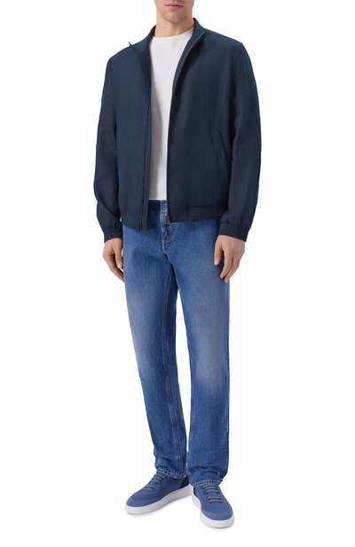 Мужские комбинированные кеды san remo BOGNER, арт. 12620465